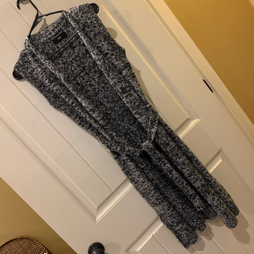 Long Duster Sleeveless Vest